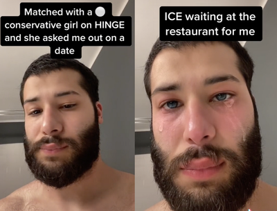 Man reveals how woman on Hinge asked him on a date and ICE showed up instead