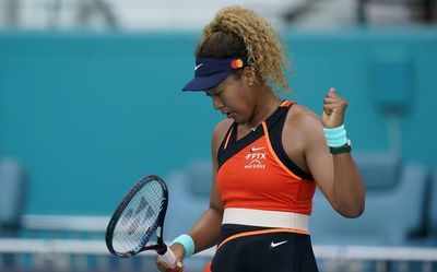 Osaka makes Miami Open quarterfinals, says she's more grateful