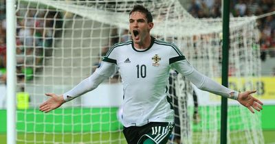 Hungarian reporter prompts NI boss Ian Baraclough to make Kyle Lafferty admission