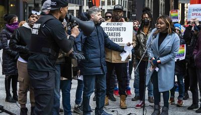 A rally to honor dead Black transgender women turns into chaotic scene
