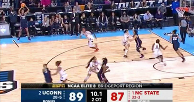 Watch: Final 10 Seconds of UConn vs. NC State Featured a Questionable No-Call