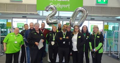 Asda staff who have worked at store since its doors first opened 20 years ago