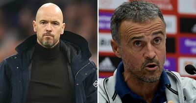Manchester United fans divided over Erik ten Hag and Luis Enrique after Spain boss' comments