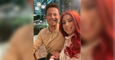 Stacey Solomon issues 'warning' ahead of 'cheesy' post to fiancé Joe Swash