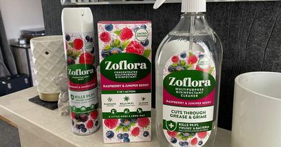 I tried Zoflora’s newly launched cleaning products and they smell like pink gin