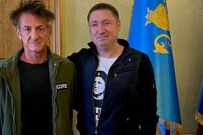 Sean Penn shares video from Ukraine following Oscars boycott calls