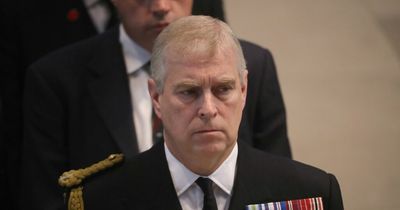 Prince Andrew spotted heading to Prince Philip's memorial with the Queen