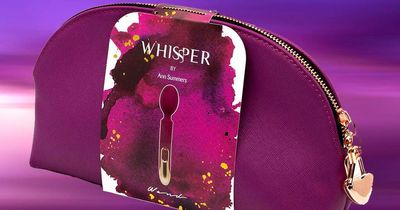 Ann Summers launches 'Whisper' quiet vibrator wand for silent solo play