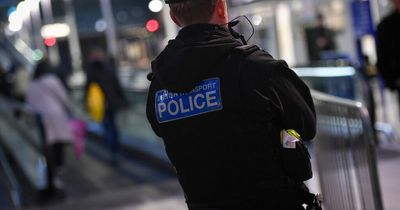 Police hunt racist who hurled vile abuse at group of men on Manchester train