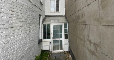 'Tardis-like' house the size of a door on sale for £109k but it's very different inside