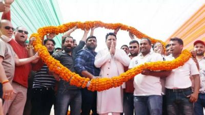 Himachal Pradesh: AICC secretary Sudhir Sharma holds youth convention in Dharamshala