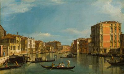 Canaletto’s Venice Revisited review – pre-tourist masterpieces resist the climate crisis narrative
