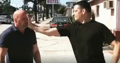 Nate Diaz recalls slapping UFC president Dana White after Will Smith hit Chris Rock