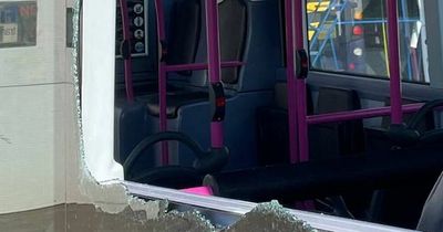 West Lothian passengers narrowly avoid injury after bus attacked on route