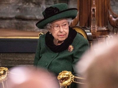 The Queen wore a brooch from Prince Philip to his memorial service