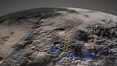 Pluto's giant 'ice volcanoes' made from many recent smaller eruptions: New Horizons study