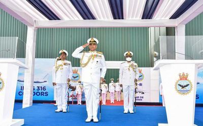Navy commissions second P-8I squadron INAS 316 ‘Condors’ in Goa