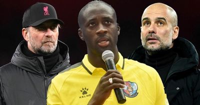 Yaya Toure regularly texts Jurgen Klopp but hasn't even got Pep Guardiola's number