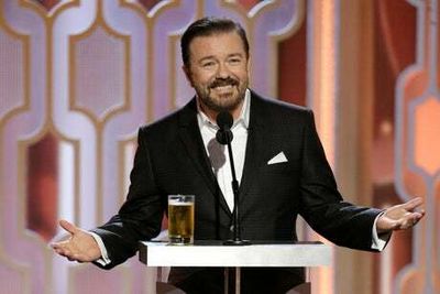 Ricky Gervais mocks Oscars slap with alopecia joke from The Office