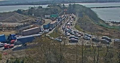 Lorry gets stuck in the Jack Lynch tunnel in Cork causing major delays