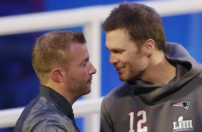 Sean McVay had a hilarious reaction to Tom Brady coming out of retirement