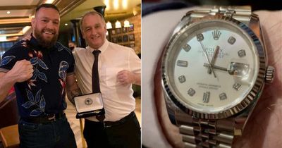 Conor McGregor hailed as "best boss ever" after gifting Rolex to pub manager