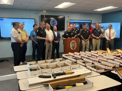 ‘Semiautomatic weapons, long rifles’: Huge haul of guns seized in Florida during Spring Break