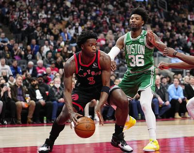 ‘We know who we are,’ says Celtics’ Marcus Smart of the culture that nearly had Boston’s reserves beating Toronto’s starters