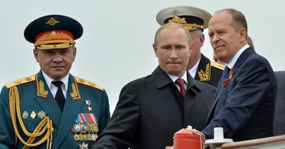 Humiliated Vladimir Putin and top military men ‘flee to bunkers’ over nuclear war fears