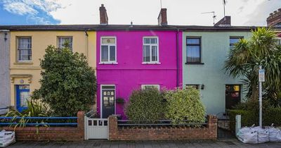 Bright pink house goes up for sale - but the inside is more surprising