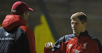 Steven Gerrard recalls firm warning Jurgen Klopp gave him upon Liverpool return