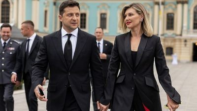 Ukraine's first lady Olena Zelenska may be on Russian hit lists, but she refuses to leave her husband Volodomyr Zelenskyy in a warzone