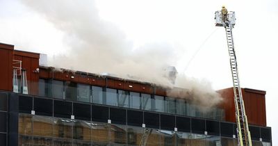 Babel fire: Damage to Belfast city centre hotel being assessed after rooftop bar catches fire