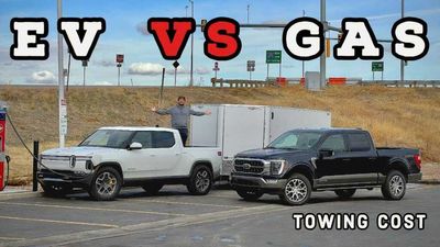 Rivian R1T Vs Ford F-150 PowerBoost Towing Costs Compared