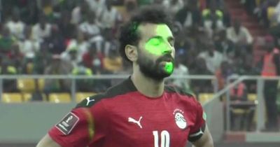 Mohamed Salah targeted with lasers before penalty miss as Egypt crash out of World Cup