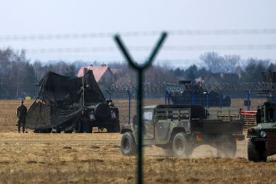 U.S. liaising with Ukrainian forces in Poland, Pentagon says
