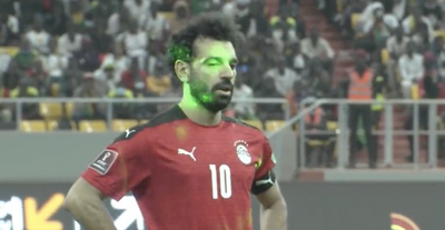 Mo Salah had so many lasers pointed at his face before missing crucial Egypt penalty