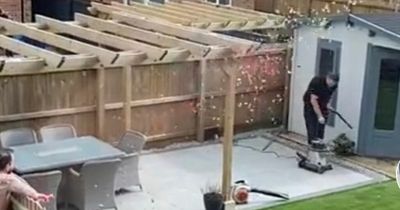 Dad who got on TikTok a week ago wins legions of fans with hilarious prank on neighbour