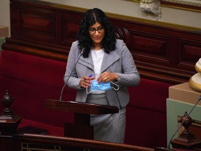 Three Victorian party leaders in isolation