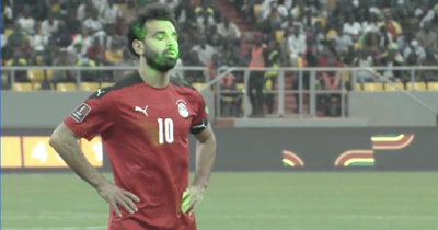 Liverpool's Mohamed Salah targeted by lasers before Egypt penalty miss