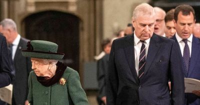 Charles and William 'dismayed' at Andrew's spot in limelight at Philip’s memorial