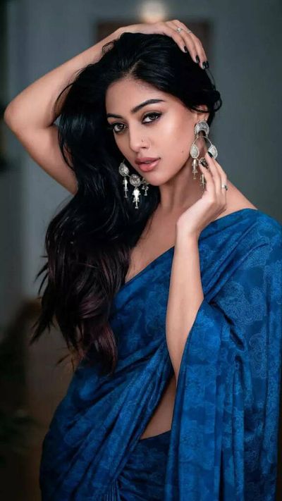 10 times Anu Emmanuel swooned our hearts in colourful sarees