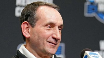 Coach K Says He Isn’t Focused on Rivalry in Final Four