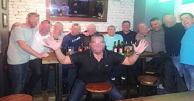 Image of Thomas 'Bomber' Kavanagh during boozy New York celebration revealed