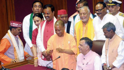 UP CM Yogi Adityanath proposed his nomination