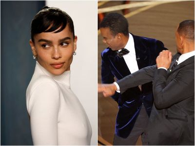 Zoë Kravitz criticises Will Smith for slapping Chris Rock at the Oscars