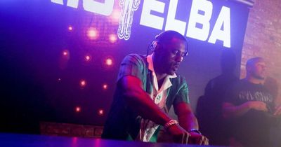 Idris Elba busts some moves behind the decks during DJ set at Newcastle nightclub