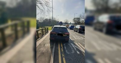 Young children hanging out of car window sparks police warning