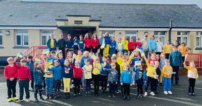 Twynholm Primary youngsters hold Highland Games to raise funds for Ukraine