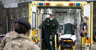 Glasgow prison officer and volunteer soldier thanked for assisting ambulances during pandemic